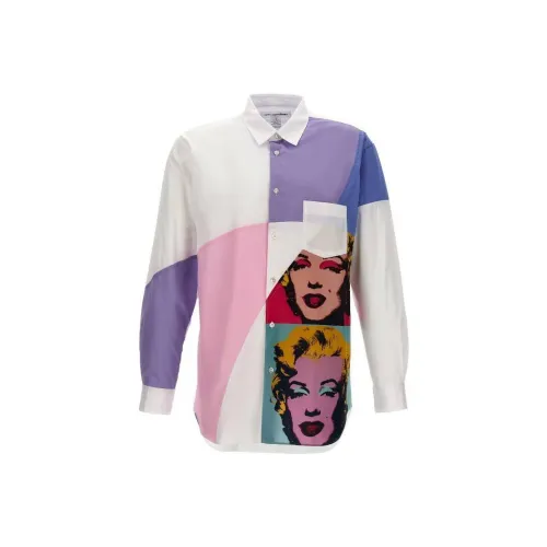 COMME DES GARCONS SHIRT Мужской Фиолетовый