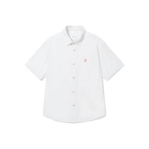 COVERNAT Белый Унисекс Рубашки