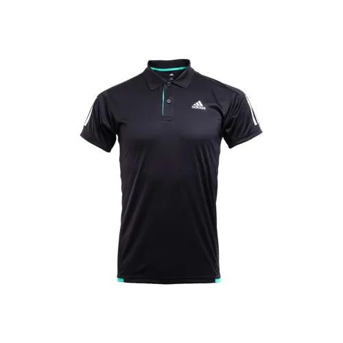 Adidas CLUB 3S Polo Мужской Черный