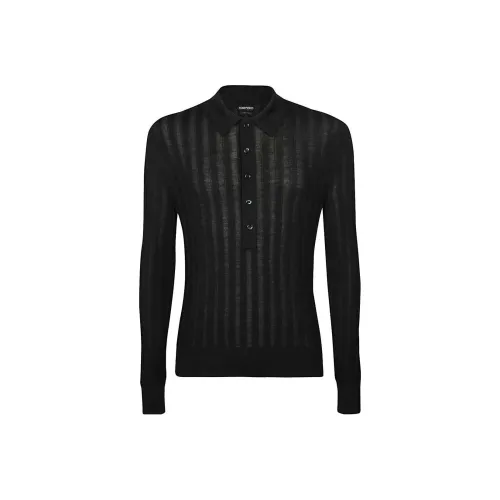 TOM FORD Мужская черная поло