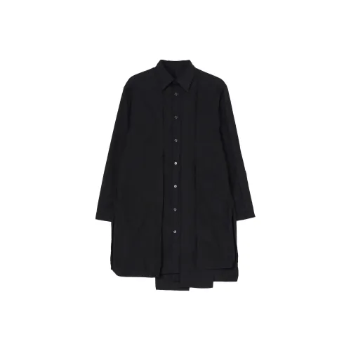 Yohji Yamamoto Черные Мужские Рубашки