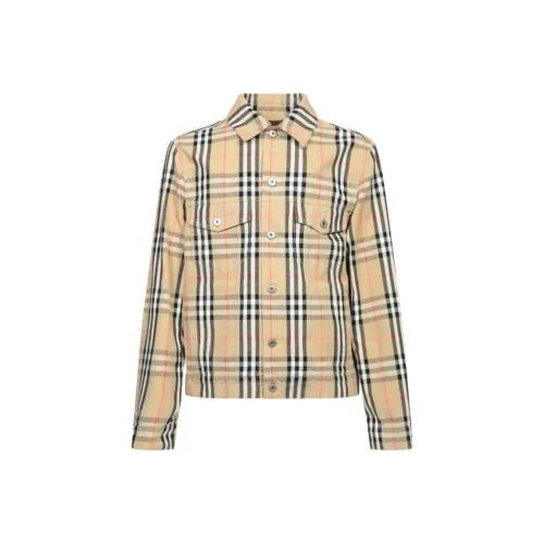 Burberry Бежевые Мужские Рубашки