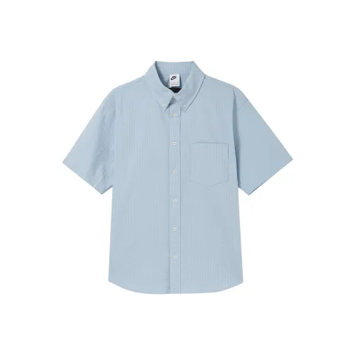 Nike Life Shirt Men's Light Blue