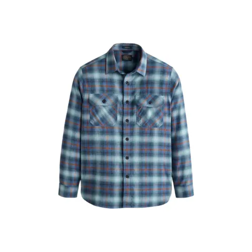 Pendleton Мужские Синие Рубашки