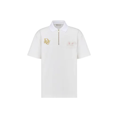 DIOR FW22 Поло Мужское Белое