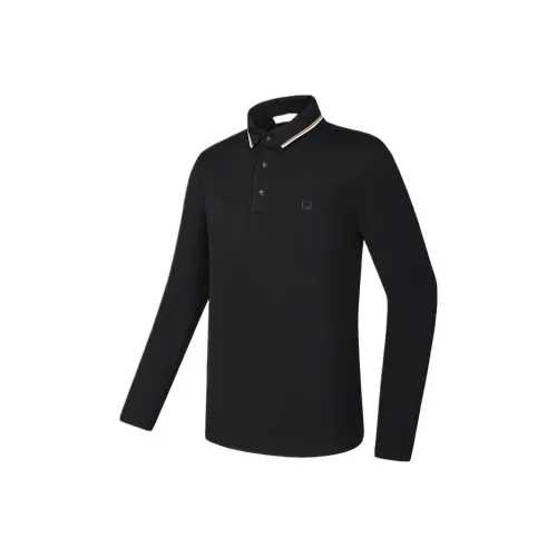 FILA GOLF серия Поло Мужское Темно-черное