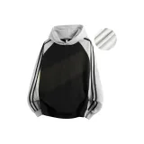 Классический черный (с капюшоном, флисовая подкладка)