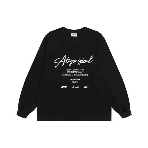 Atry Flower body LOGO series T-рубашка Унисекс Черный