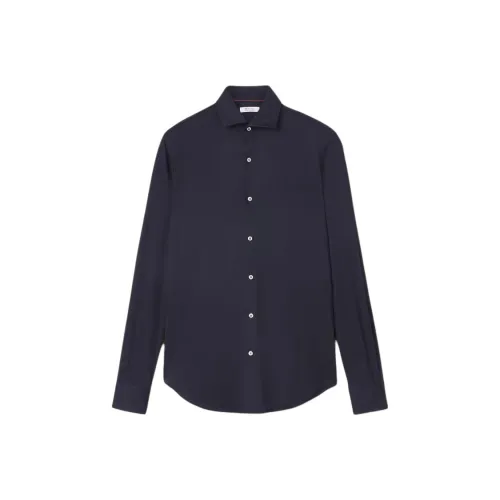 Loro Piana Рубашка Мужская Морской Синий