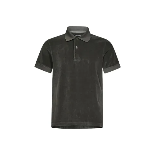 TOM FORD Мужская черная поло