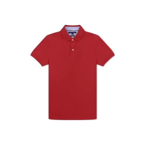 Tommy Hilfiger Мужская Красная Поло