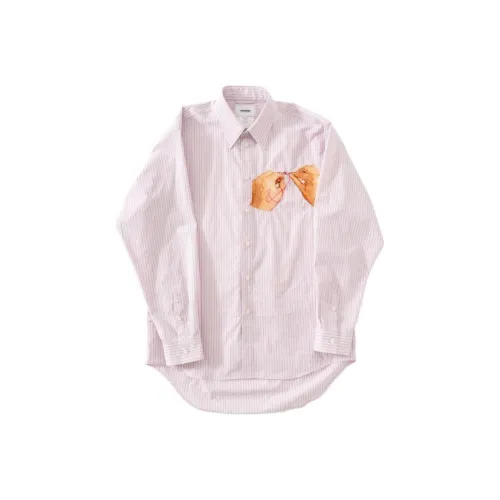 Doublet Розовый Унисекс Рубашки