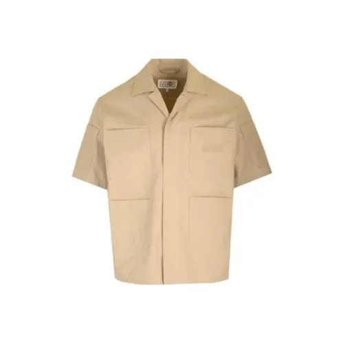 MM6 MAISON MARGIELA Рубашка Унисекс Бежевый