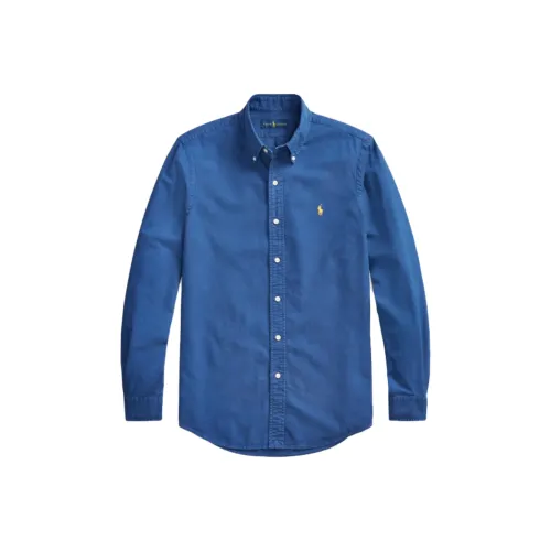 Polo Ralph Lauren SS23 Рубашка Мужская Синяя