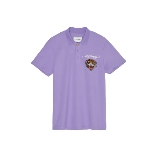 Ed Hardy Classic Series Сирень Мужская Поло