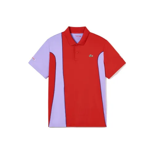 LACOSTE Collaboration Red Y01 Мужская Поло