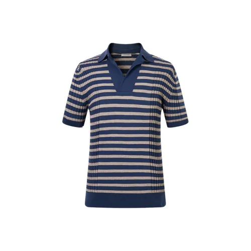 Corneliani Поло Мужское Темно-Синий