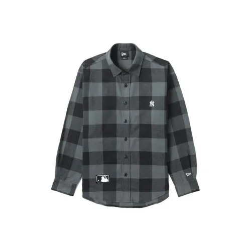 New Era Мужские Черные Рубашки