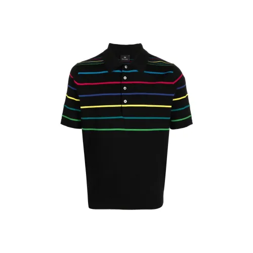 Paul Smith Мужская черная поло