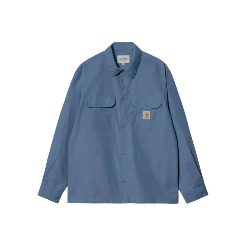 Carhartt WIP SS24 L S Craft Рубашка Унисекс Синий