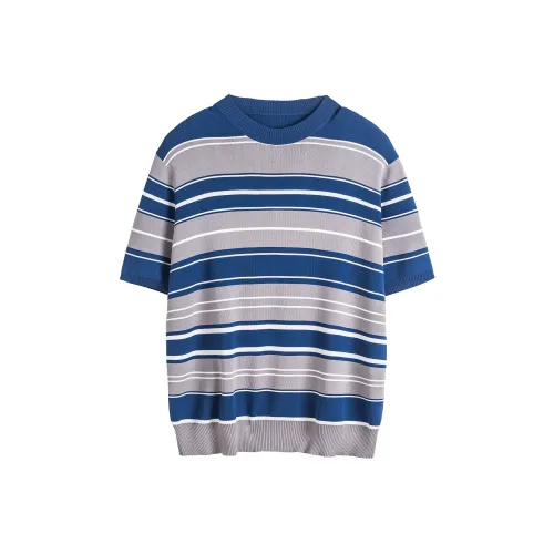 ME DA IGUAL T-Shirt Унисекс Синий Серый