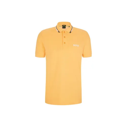 Hugo Boss SS23 Light Orange Мужская Поло