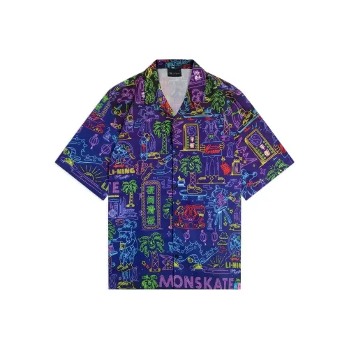 LINING x Steven Harrington Рубашка Мужская Многоцветная