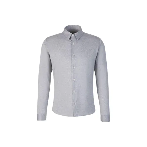 Canali Gray Мужские Рубашки