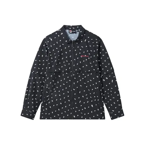 FILA Рубашка Мужская с принтом по всей поверхности