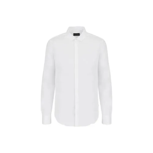 EMPORIO ARMANI Белые Мужские Рубашки