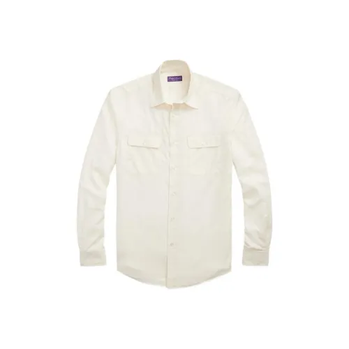 Ralph Lauren Purple Label Белые Мужские Рубашки