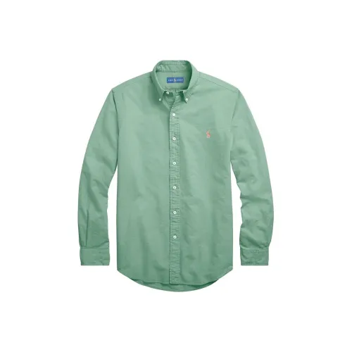 Polo Ralph Lauren Рубашка Мужская Антиквар Зеленая