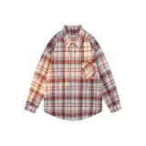 Красно-белый в клетку