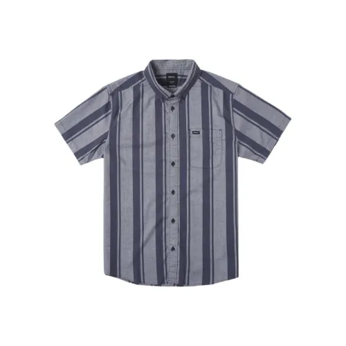 RVCA Рубашка Мужская Меланхолическая Синяя