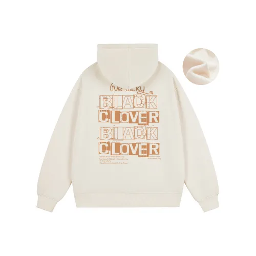 Черный клевер Унисекс Толстовки