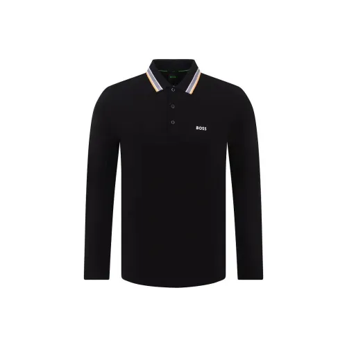 Hugo Boss Мужская черная поло