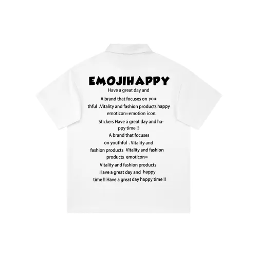 Emoji Короткий рукав Polo Унисекс