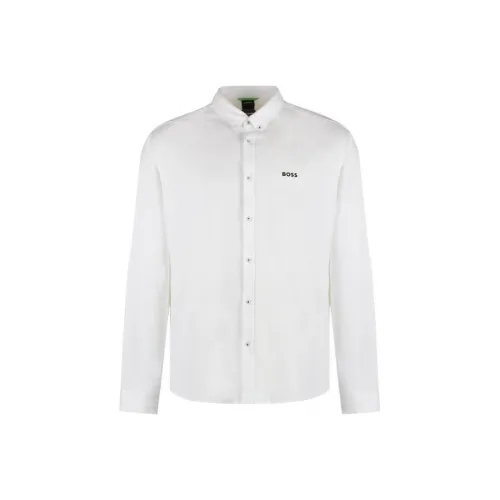 Hugo Boss Белые Мужские Рубашки