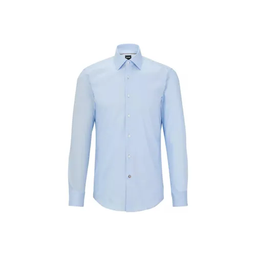 Hugo Boss SS23 Рубашка Мужская Небесно-голубая