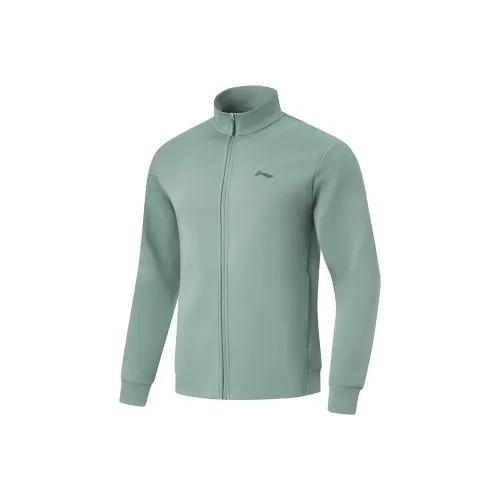 LINING Fitness Series Толстовка Мужская Озерный Зеленый