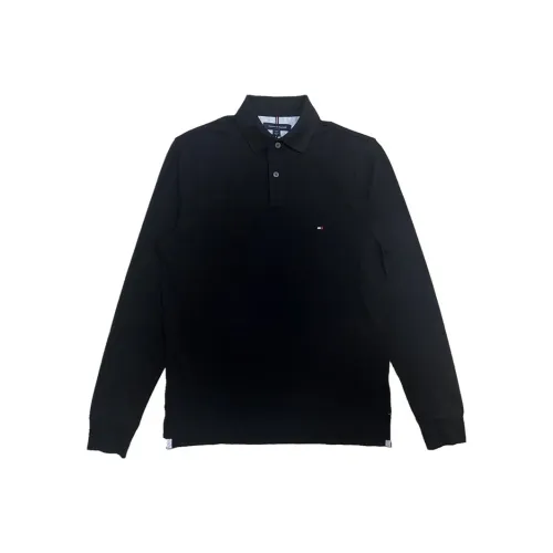 Tommy Hilfiger Мужская черная поло