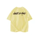 Дышащий/Мягкий/100% хлопок - Светло-желтый