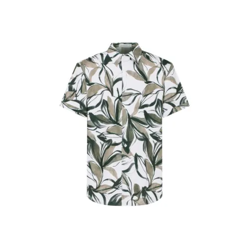 K BOXING Рубашка Мужская Бежевый Хаки