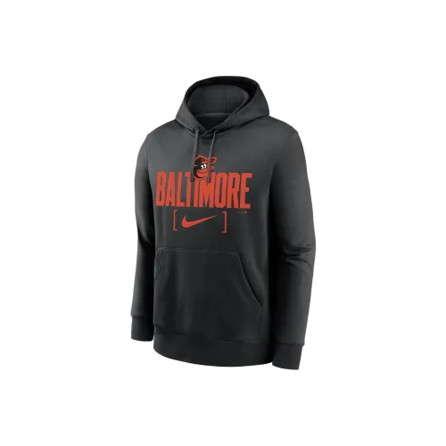 nike BALTIMORE ORIOLES Клуб Slack Толстовка Мужская Черная