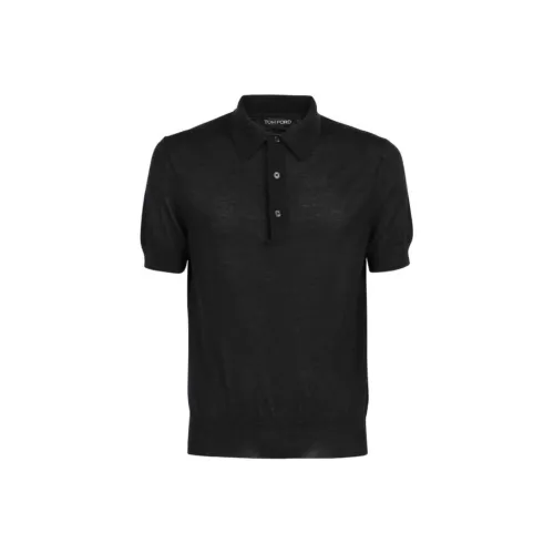 TOM FORD Мужская черная поло
