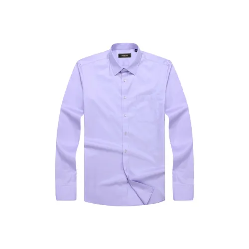 YOUNGOR Рубашка Мужская Розовая Фиолетовая