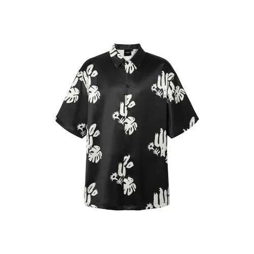 ROCAWEAR Черные Унисекс Рубашки