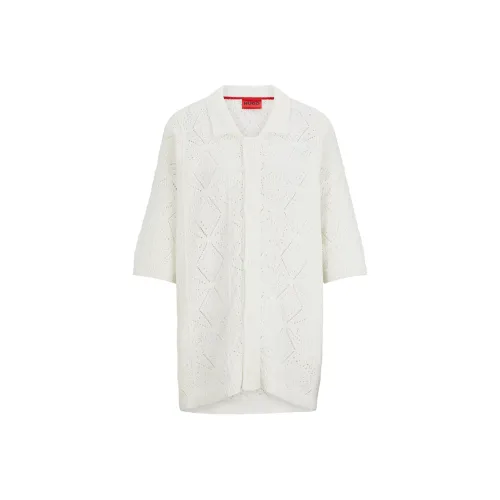 Hugo Boss Белые Мужские Рубашки