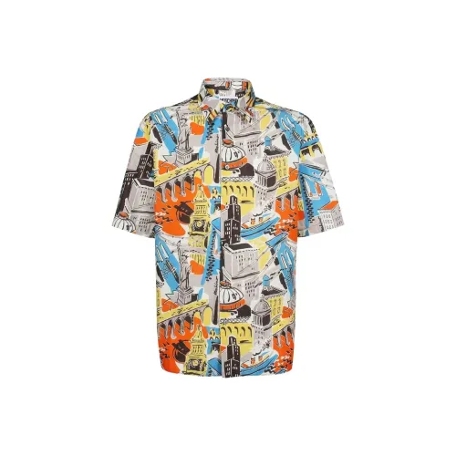 MOSCHINO Многоцветные Мужские Рубашки