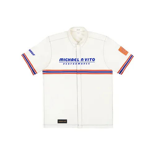 RAUH Welt BEGRIFF Рубашка Унисекс Экрю